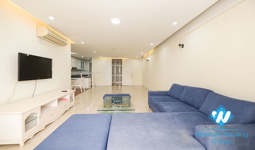 Apartment renting in Ciputra, Hanoi with 4 bedrooms and fully furnished
